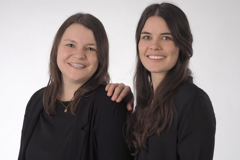 Co-Geschäftsleiterinnen Viviane Pfister und Rahel Ostgen Co-Geschäftsleiterinnen Viviane Pfister und Rahel Ostgen