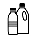 Plastikflaschen Piktogramm Plastikflaschen