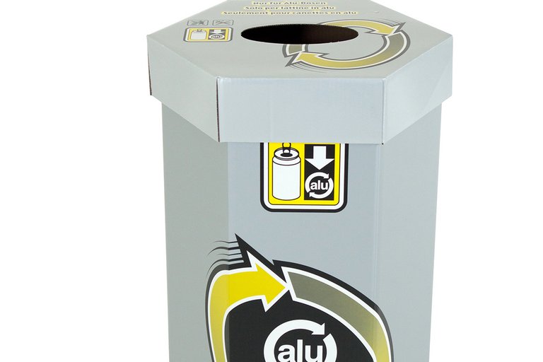 Sammelbehälter für Aluminium