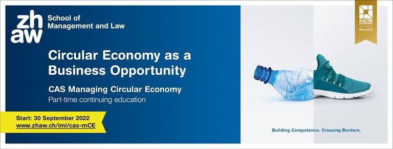 CAS Managing Circular Economy