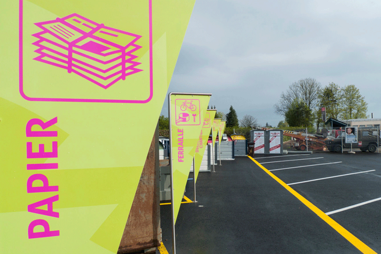 Beschriftungssystem Beschriftungsampel mit Papier Piktogramm